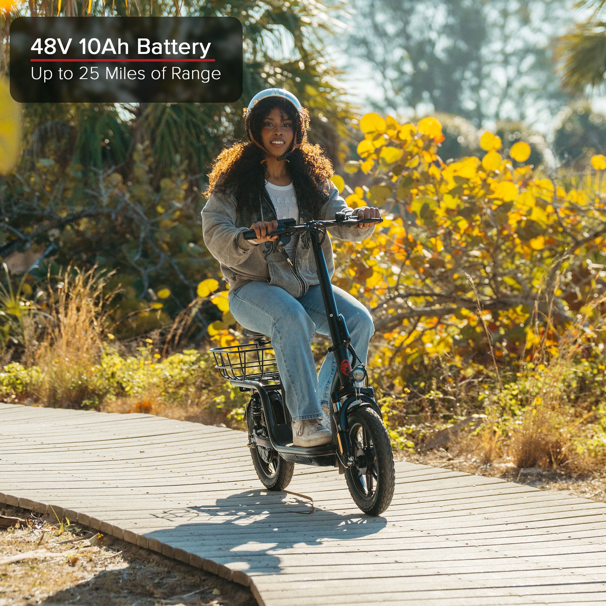 Electric Scooter w/ Seat
